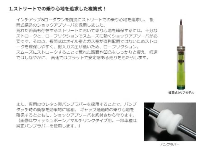 ホンダ ライフ JC1 TEIN STREET BASIS 車高調 ホンダ ライフ JC1 TEIN STREET BASIS 車高調